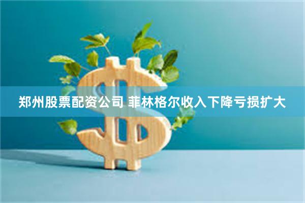 郑州股票配资公司 菲林格尔收入下降亏损扩大