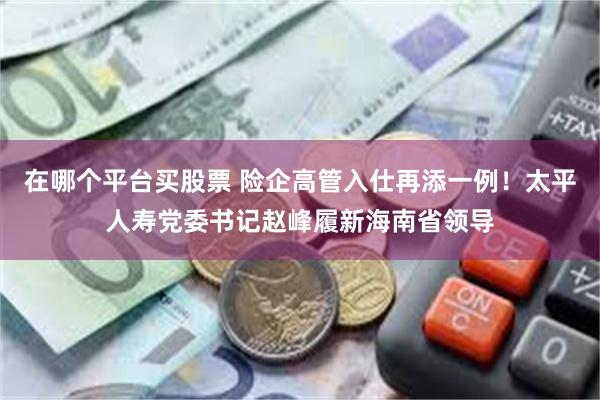 在哪个平台买股票 险企高管入仕再添一例！太平人寿党委书记赵峰履新海南省领导