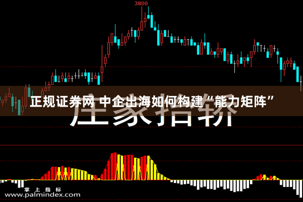 正规证券网 中企出海如何构建“能力矩阵”