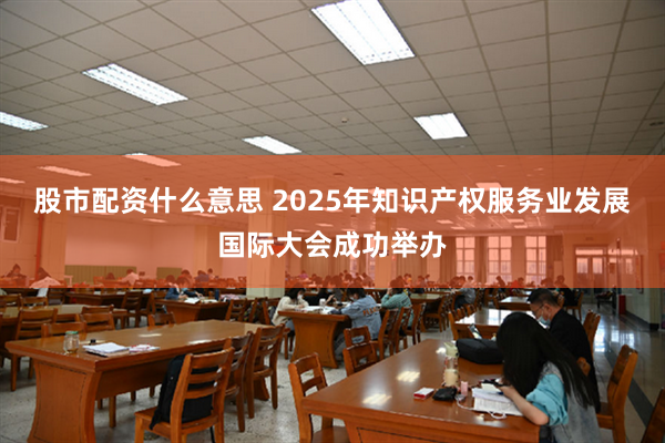 股市配资什么意思 2025年知识产权服务业发展国际大会成功举办